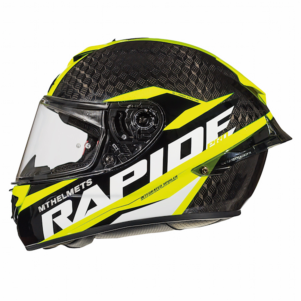 MT Helmets Rapide Pro Carbon Carburante/Fluorescente XS